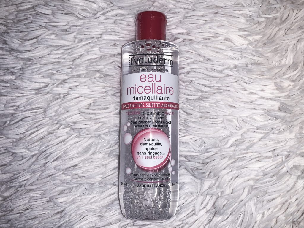 Evoluderm micellar cleansing water